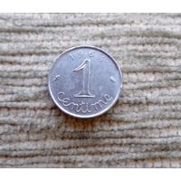 Werty71 Франция 1 сантим 1964 Колос