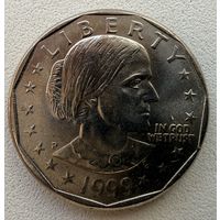 1 доллар Сьюзен Энтони 1999 P