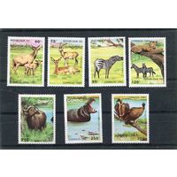 Конго. Местные виды фауны