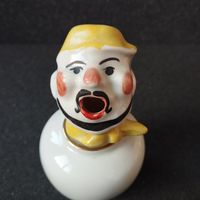 Пробка голова Клоуна (мужчины), фарфор. СССР
