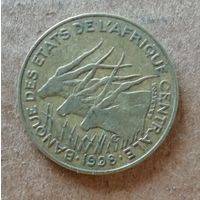 Центральная Африка (BEAC) 10 франков, 1998 г., KM# 9