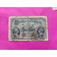 5 марок 1914 года.