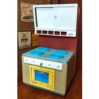 Детская кухня. СССР. Плита игрушечная. Игрушка