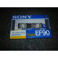 Аудиокассета SONY SuperEF90 Made in JAPAN