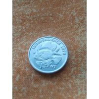 4. Распродажа! Сейшельские острова. 1 цент 1976 г. Редкая! UNC