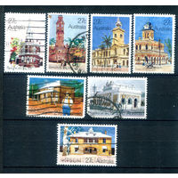 Австралия - 1982г. - здания почтовых отделений, архитектура - 7 марок - полная серия, гашёные [Mi 795-801]. #3-WB-85-A-2