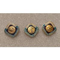 Лот значков Олимпийские виды спорта,200 лотов с 1 рубля!!!