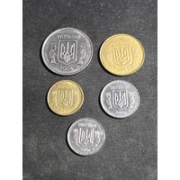 Украина 1,2,5,10,25 копеек 2006