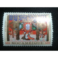 Мозамбик, колония Португалии, 1969. **500 лет со дня рождения короля Мануэля I. Герб