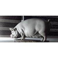 - Статуэтка СВИНОМАТКА Мрамор Вес-25.1 кг. 50.5х28х19.5 см.