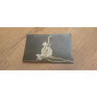 Открытка Мария Плесецкая " Умирающий лебедь " фото Е.Уманова 1968 г. Москва Орбита