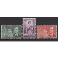 Австралия 1954 **  Королевский визит, полная серия 3 марки (SG 272-274), Британские колонии.