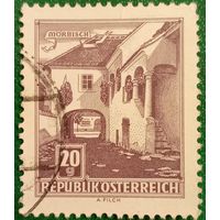 Австрия 1961. Фермерский дом в коммуне Мёрбиш-ам-Зе регион Бургенланд
