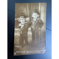 Старинная военная фотография. Распродажа коллекции Юные моряки Европа много Лотов с рубля