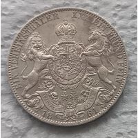 Гамбург талер 1861 с блеском
