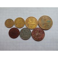Набор СССР 1940 , 7 штук .
