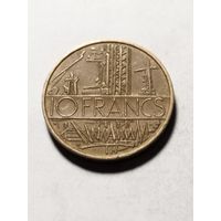 Франция 10 франков 1987