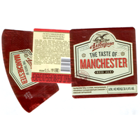 Этикетка пива Manchester ПЗ Аливария б/у М655