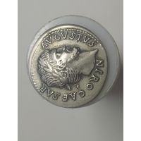 Денарий 65-66 год Нерон лот 1, вес 3,12г возможно серебро или серебрение