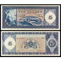 [КОПИЯ] Кюрасао 5 гульденов 1960г. водяной знак