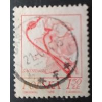 Польша 1974 Цветы. без клея. 1 из 6