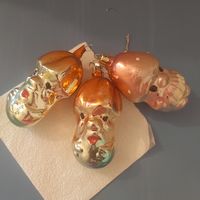 Грибы ,ёлочные игрушки
