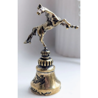 Колокольчик Лошадь Бронза