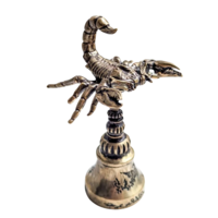 Колокольчик Скорпион Бронза