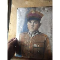 Большая фотография Польского Офицера