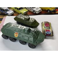БТР игрушки металл одним лотом СССР