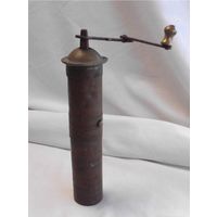 Антикварная ручная кофемолка 23 см Мельница Перечница