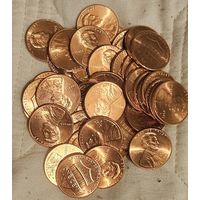 1 цент 2025 МД Денвер Ролл 50 монет