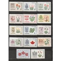 ФФ1 Канада 1964 Гербы