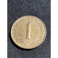 Австрия 1 шиллинг 1987