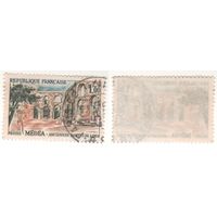 Франция 1961-11 1364 Tourist Publicity 1,00f древние ворота в порту Лоди()k-005 (m02)