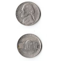 США 5 центов 1995 (D) года