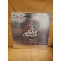 BAD COMPANY "RUN WITH THE PACK"  1976 LP JAPAN ISLAND ILS 80455 -ORIG - NM-/NM