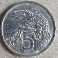 Новая Зеландия 5 центов 1967 г., KM# 34