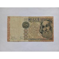 Италия 1000 лир 1982 г.