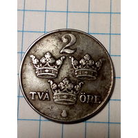2 эре Швеция 1948 год