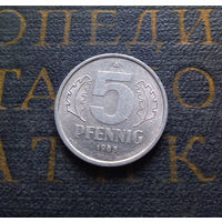 5 пфеннигов 1983 (A) Германия ГДР #01