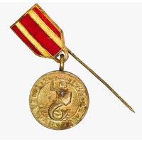 ПНР. Миниатюрка медали "За Варшаву 1939 1945"