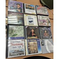 Лот винтажных, импортных CD дисков. 15шт