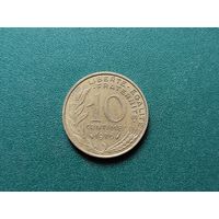 10 сантим Франция.