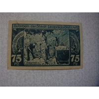 Германия  75 пфенингов нотгельд 1921 г.