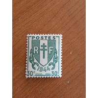 1944 Франция герб чистая клей MNH ** (2-3)