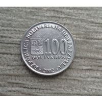 Werty71 Венесуэла 100 боливаров 2002