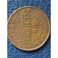 1 сентесимо панама 1961