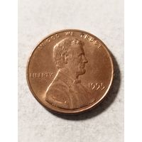 США 1 цент 1995