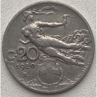 Италия 20 чентезимо 1920 г.
